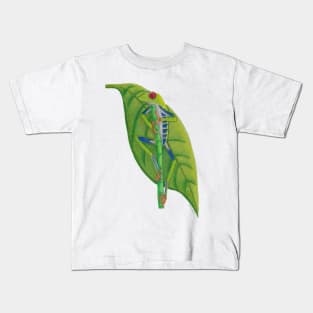 Red-eyed treefrog Kids T-Shirt